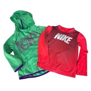 Girls Athletic Tops size XS or 4 Nike Shirt and Hoodie